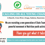 Opportunity: Calling On All Young Change Makers to Join the SUN Civil Society Youth Network Nigeria as State Team Leads.