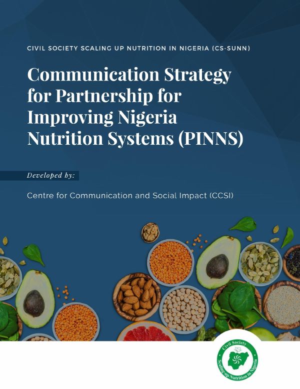 Cover of Communication Strategy for the Partnership for Improving Nigeria Nutrition Systems (PINNS)