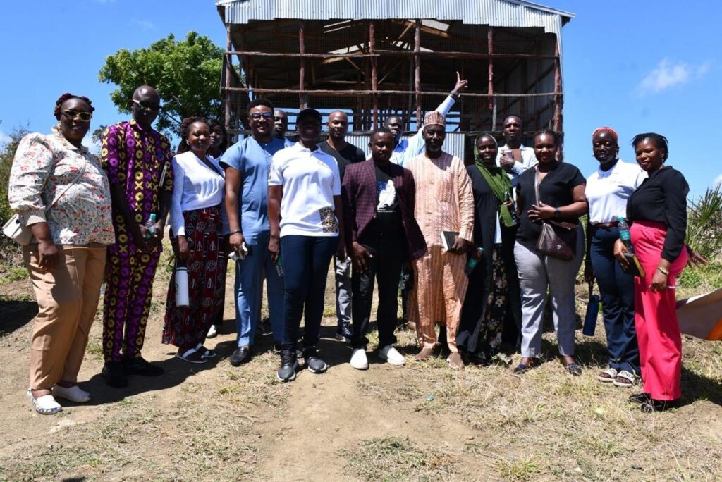 CS-SUNN and SUN CSA Kenya members during a field visit in Mombasa County