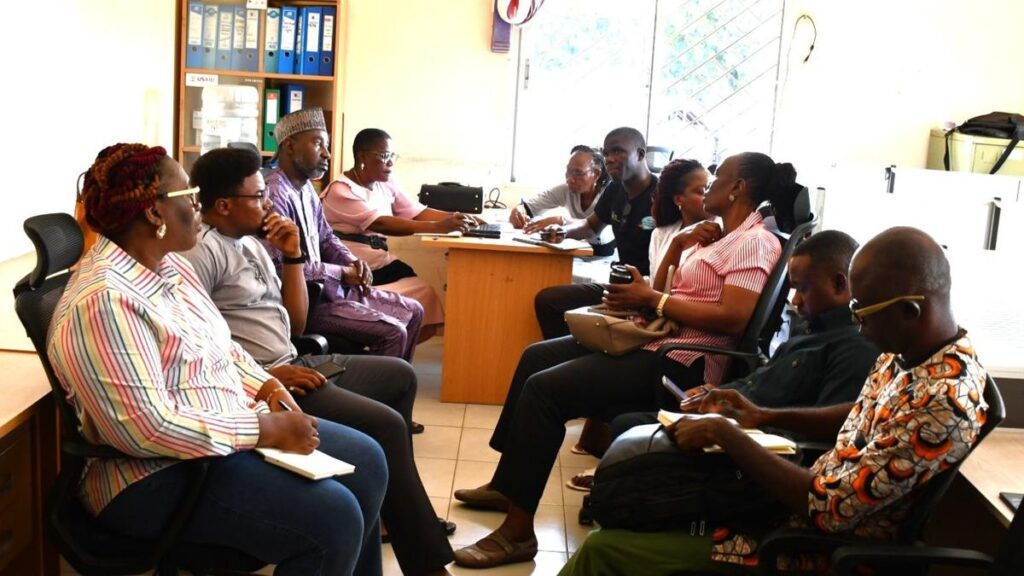 Roundtable with the Kwale County Nutrition Officer and the Kwale SUN CSA chapter executives