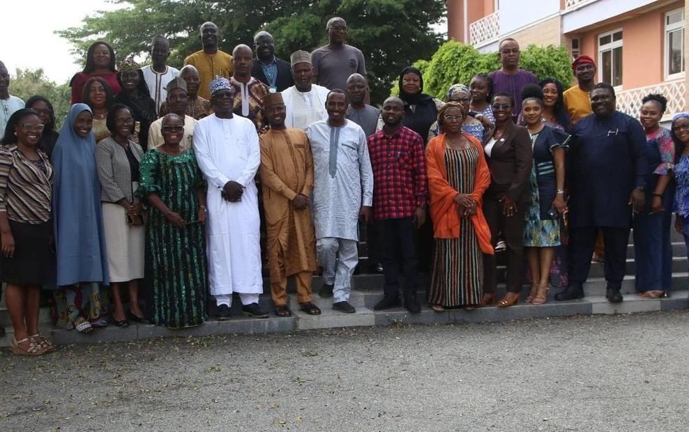 Group photograph of CS-SUNN members with government and partner representatives